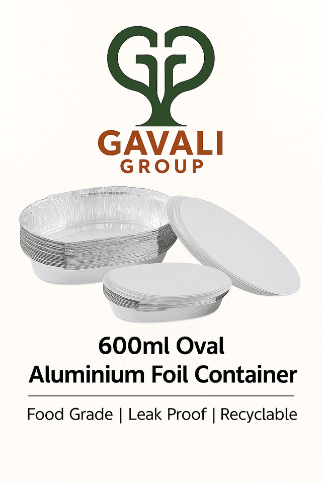 600ml Oval Container - Gavali Group